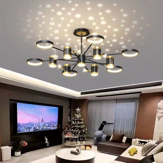 Light Luxury Chandelier Nordic Star Lamp